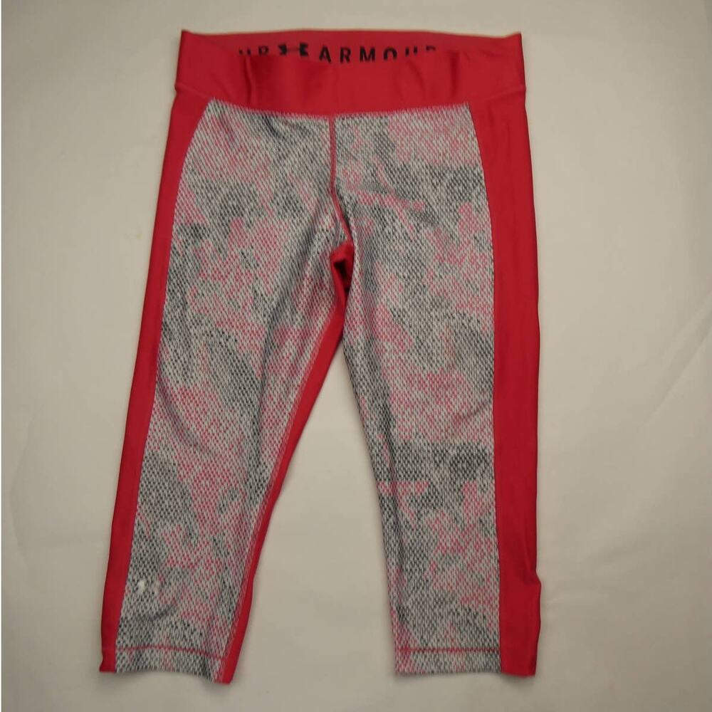 Under Armour heat gear compression capri leggings, XL